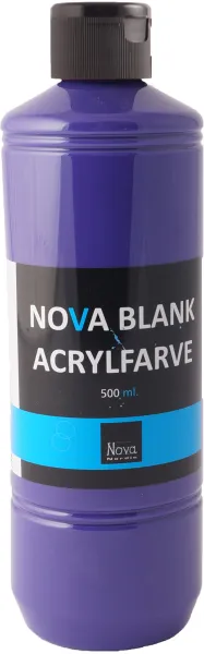 Peinture acrylique brillante Nova 500 ml. Violet