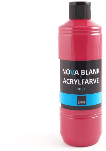 Peinture acrylique brillante Nova 500 ml. Rouge primaire