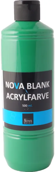 Peinture acrylique brillante Nova 500 ml. Vert