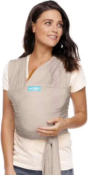Écharpe de portage Moby - taupe