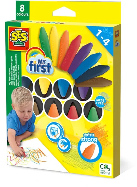 Mes Premiers - Crayons de couleur 8 pcs
