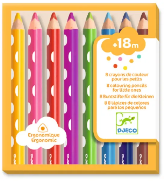Pour les petits, crayons de couleur