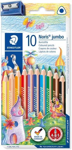 Crayons de couleur STAEDTLER Noris 128 Jumbo