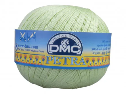 DMC Petra n° 8 Fil à crocheter Unicolor 5772 Pistache