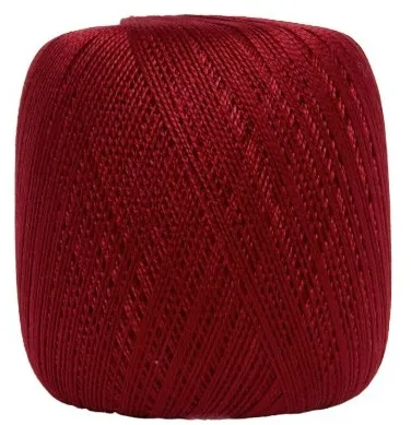Hjertegarn Hjerte nr. 5 Fil à crocheter 522 Rouge foncé
