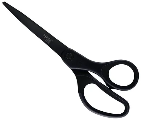 Leitz Titanium Ciseaux antiadhésifs 205 mm, noir